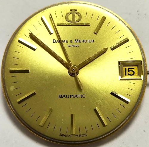 BAUME & MERCIER BAUMATIC DATE MOVEMENT Cal. BM 3220 COMPLETE AND WORKING