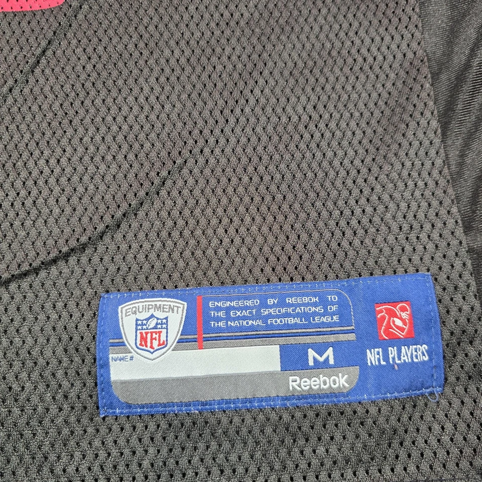 Camiseta masculina vintage Matt Ryan preta média NFL em campo Reebok Atlanta Falcons - Imagem 3 de 4