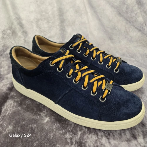 Scarpe donna UGG Milo sneakers blu navy scamosciate misura 8 5