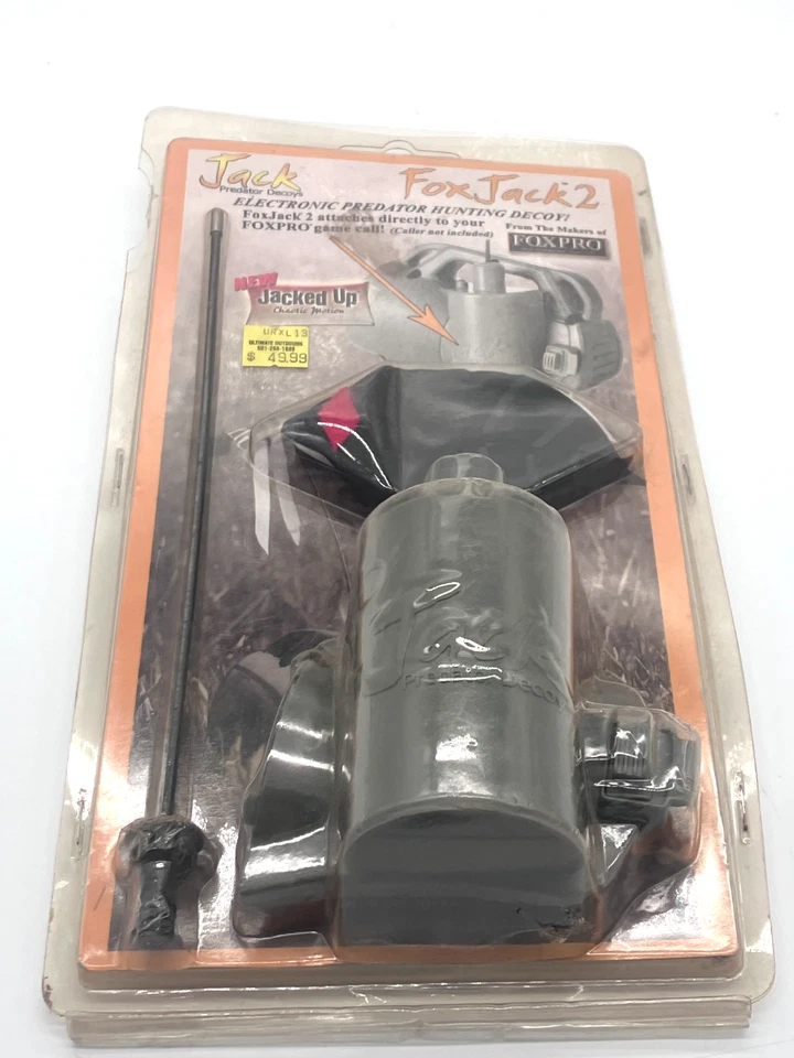 Señuelo de caza FOXPRO FoxJack 2 depredadores hecho en Estados Unidos - Paquete abollado - NUEVO Foto 2 de 3