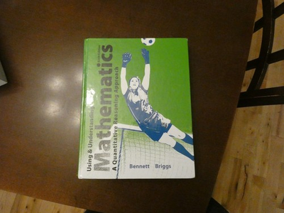 #ad #ad Using and Understanding Mathematics: A Quantitative Reasoning Approach 6th ... $8.10