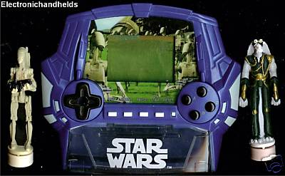 TIGER - 映画 STARWARS GAME 2機Set TIGER ELECTRONIC HANDHELD STAR WARS GAME + 2 FIGURES 1990S
