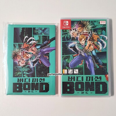 Buddy Mission Bond + Postcards Korean Chinese Nintendo Switch