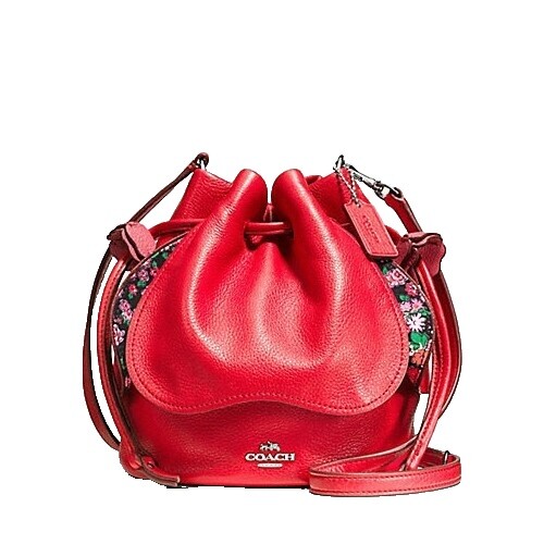 ショルダーバッグ・ポシェット Coach C8611 Small Town Bucket Bag Dreamy Land Floral Print Coach C8611 Small Town Bucket Bag With Dreamy Land Floral