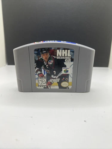 NHL Breakaway 98 Nintendo 64 N64 Game Tested WORKING Authentic