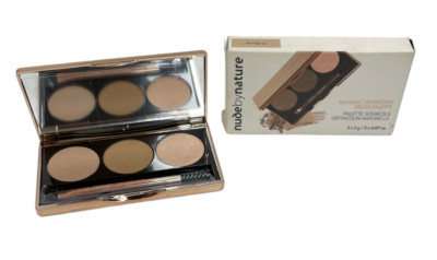 *Nude By Nature Natural Definition Brow Palette (3x2g/3x0.07oz) NEW! You Pick!
