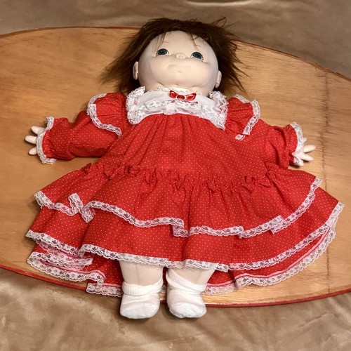 "Muñeca My Child hecha a mano vintage de los años 80 rara 22""" - Imagen 2 de 13