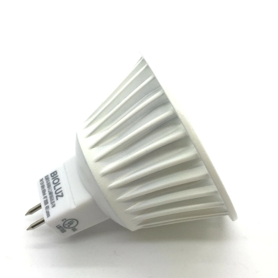 10 Pk Bioluz LED MR16 LED Bulb Dimmable 7 Watt 12V AC/DC 50W Halogen Replacement - Image 4 of 4