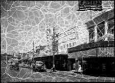 NSW Baylis Street Wagga Castles hardware store in foreground Wagga - Old Photo