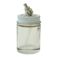 VLS-1-OZ 1oz Glass Bottle Assembly For Paasche VLS airbrush