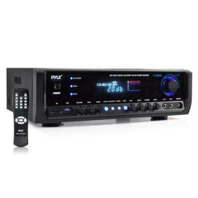 New PT390BTU Bluetooth Digital Home Theater MP3/USB/SD Stereo Receiver 300 Watt