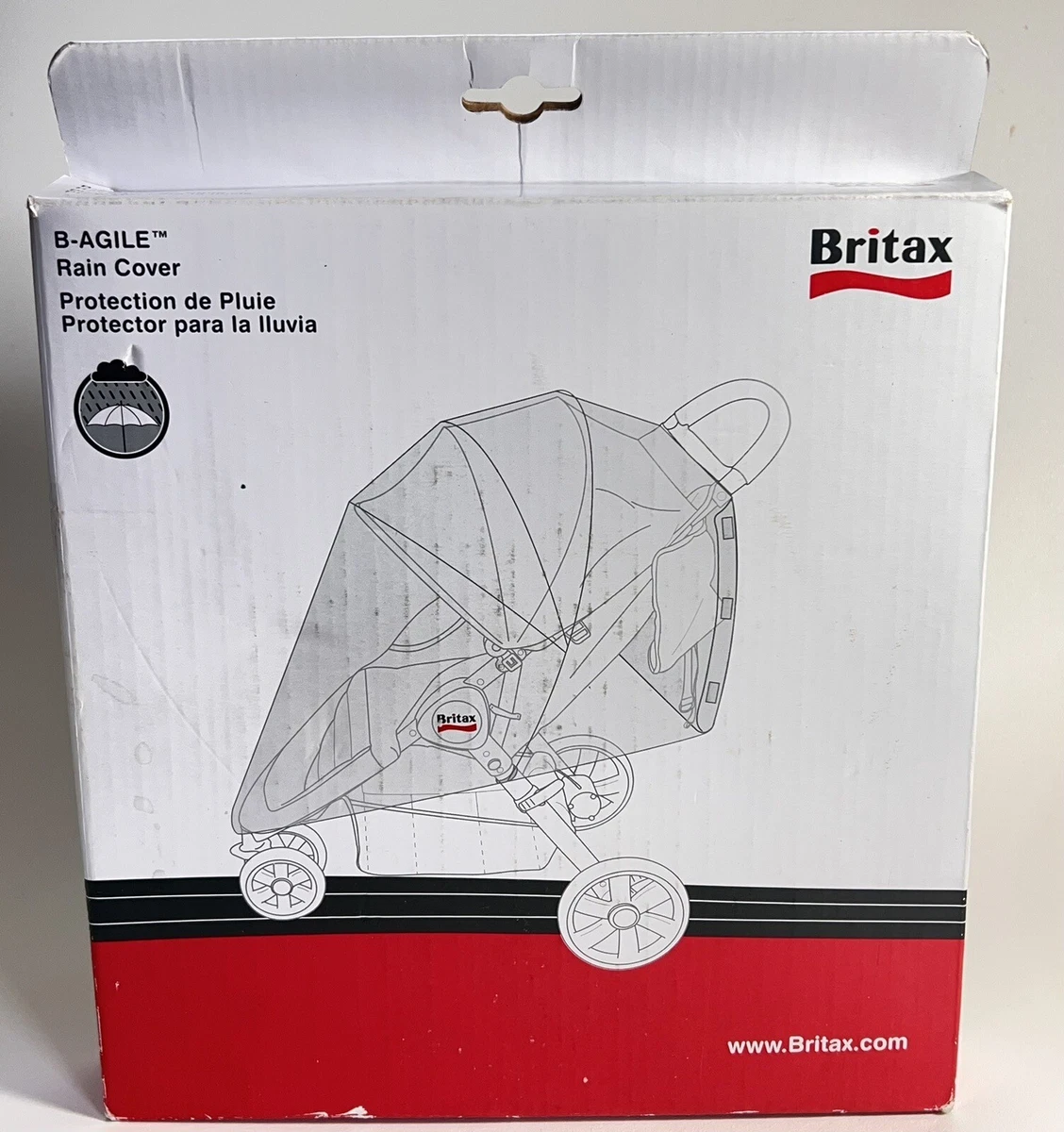 Britax stroller cheap rain cover