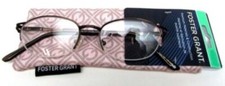 Foster Grant Reading Glasses TAU 2.75 with soft case NEW 