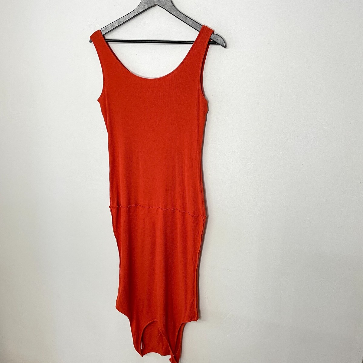 Vintage Jil Sander Layered Ribbed Tank Top Size L Orange | eBay