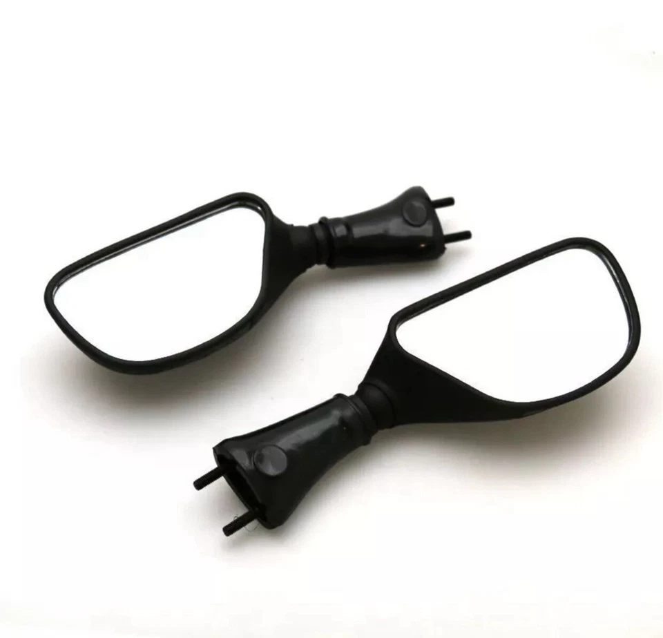 Juego de espejos retrovisores izquierda/derecha estilo carreras Kawasaki Ninja ZX6R/ZX9R/650R 1998-2008 Foto 2 de 4