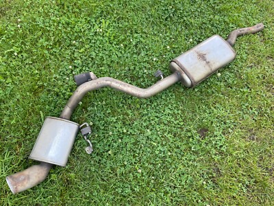 AUSPUFFANLAGE Original + BMW 1er E81 E87 118d 120d MSD ESD Schalldämpfer 7791927