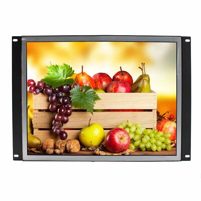 15in Outdoor LCD 1000nit 1024x768 HD DVI VGA  LCD Controller Board Metal Case