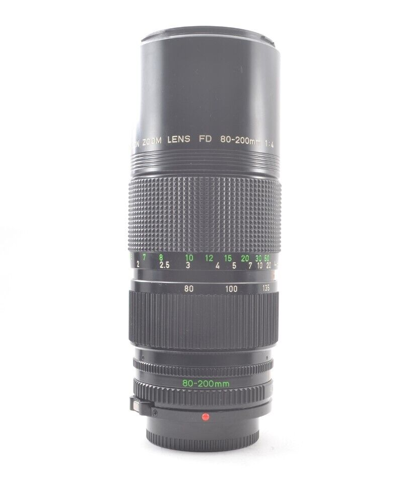 Mint】CANON New FD 80-200mm f/4 for AE-1 program,A-1,F-1,T-90 From