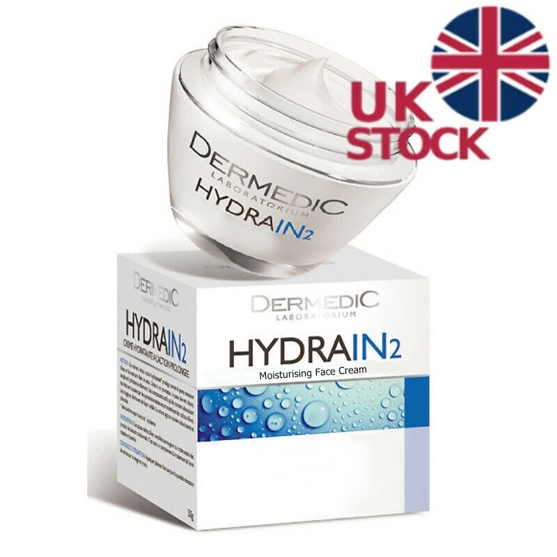 Dermedic HYDRAIN 2 Moisturising Face Cream 50g DRY SKIN Prolonged Hydration