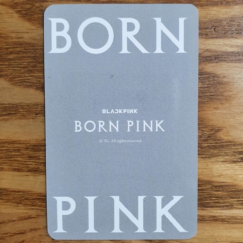 Jisoo Official Photocard BlackPink Born Pink MD Pop-Up Store Pocket Holder - 第 2/2 張圖片