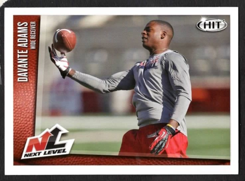 2014 Davante Adams SAGE Hit Football Rookie RC Next Level #95 - Picture 1 of 2