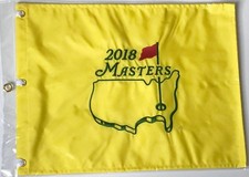 2018 Masters Flag augusta national golf embroidered pin flag new pga