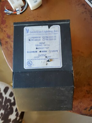 American Lighting TR-900-24 24V & 900W Dimmable Magnetic Transformer