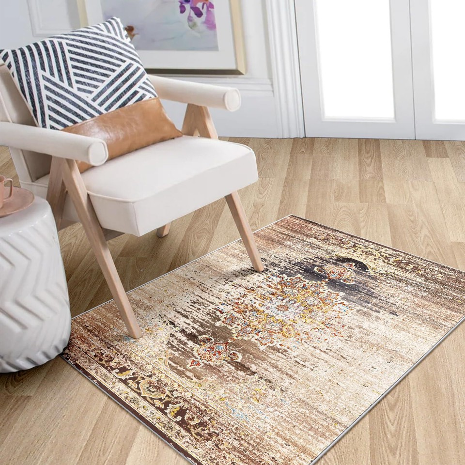 2x3 Area Rugs Vintage Rugs 2x3 Machine Washable Rug 2x3 Distressed Rug