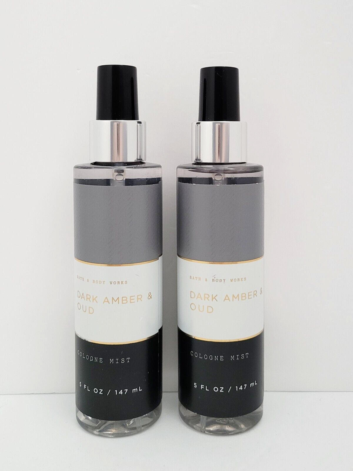 Bath & Body Works Dark Amber & Oud Men's Collection Cologne Mist 5 oz