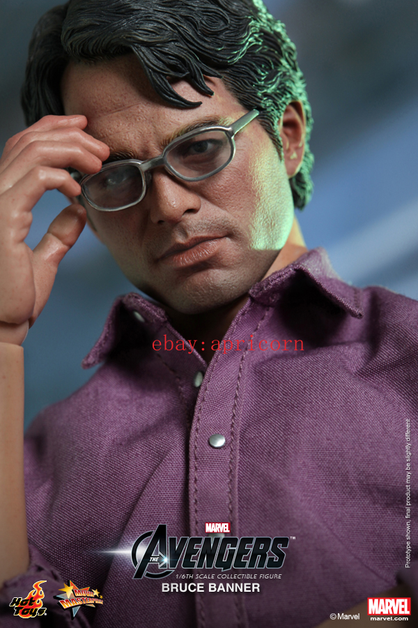 Hot Toys MMS229 The Avengers 1/6 Bruce Banner Mark Ruffalo Action