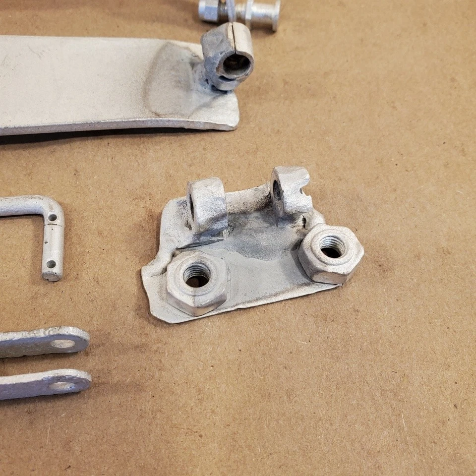 Jaguar XKE E-Type Triple SU CARBURETOR LINKAGE bundle OEM - Image 3 of 4