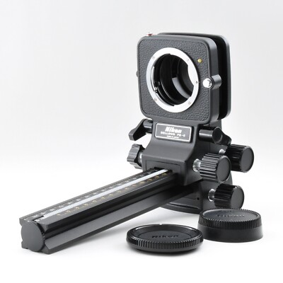 【美品】 Nikon BELLOWS PB-6 Nikon PB-6 Bellows Focusing Attachment F Mount w/Caps Near Mint