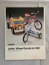 Vintage Original 1981 AMF Junior Wheel Goods Catalog / Spider-Man / Wonder Woman