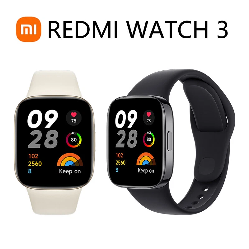 ▷ Xiaomi Redmi Watch 3 4,45 cm (1.75 Zoll) AMOLED 42 mm Metallisch GPS