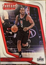 Kawhi Leonard 2021-22 Chronicles Panini Threads Basketball Card #80 Clippers