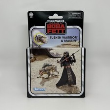 Star Wars 3.75 TVC Vintage Collection BOBF Deluxe Tusken Warrior & Massiff