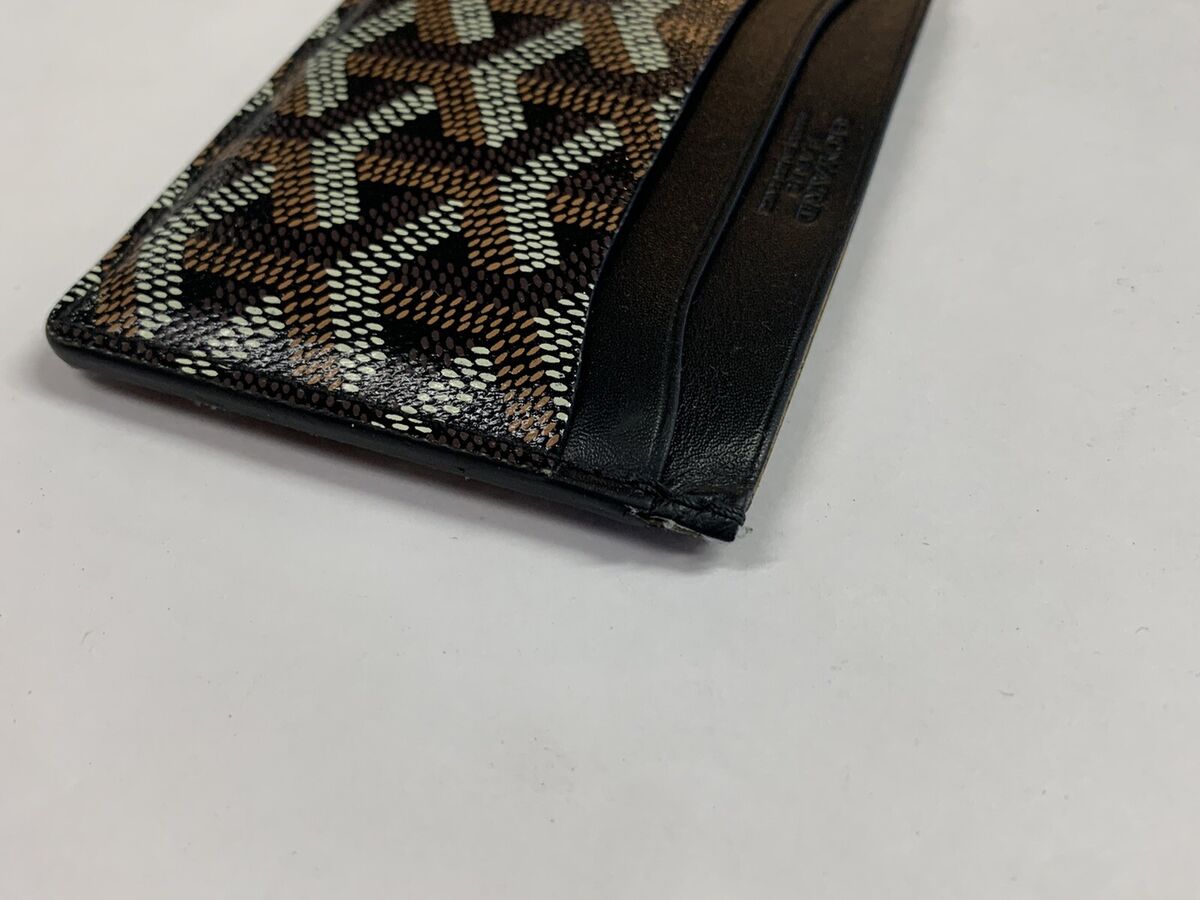 Goyard Card Holder St. Sulpice Black New w/Box – Mightychic