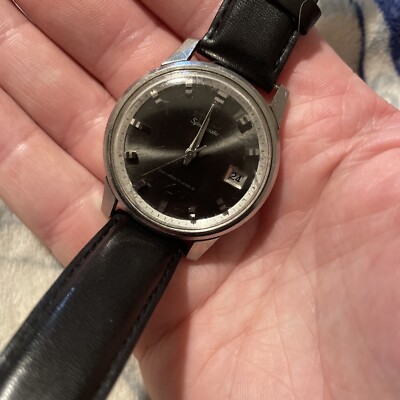 Vintage 7625 8060 Seiko Sportsmatic Automatic Watch 60's era Japan