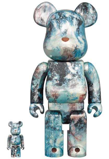 MEDICOM TOY - BE@RBRICK PUSHEAD #5 SILVER 100％ & 400％ Bearbrick Pushead #5 100%&400% Medicomtoy BE@RBRICK | eBay