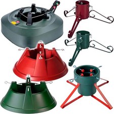 Heavy Duty Christmas Tree Stand Base Holder Large Xmas Water Tank Metal Plastic