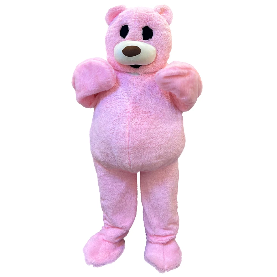 Dress Up Dancing Bear Mascot Costume Plush Teddy Bear Role Playing Halloween - Image 2 of 4