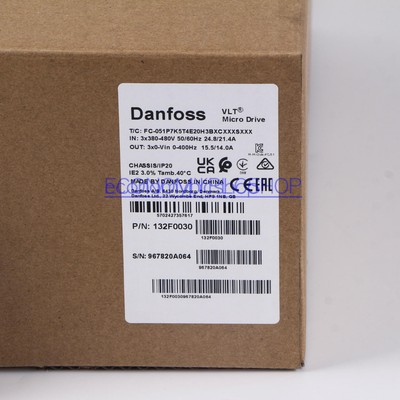 1PCS NEW DANFOSS FC-051P7K5T4E20H3BXCXXXSXXX 132F0030