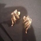 Women's 18k Gold-Plated Seashell stud earrings — photo 1