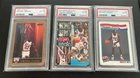 Michael Jordan 3 Card PSA 6 Lot Early 90s Skybox, Hoops And Upper Deck Graded