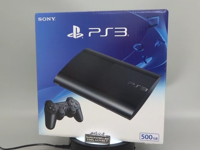 Sony PlayStation 3 500GB Charcoal Black Console System for sale