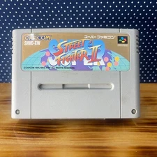 Nintendo Capcom SUPER Street Fighter 2 Super Famicom SFC Tested JP ver