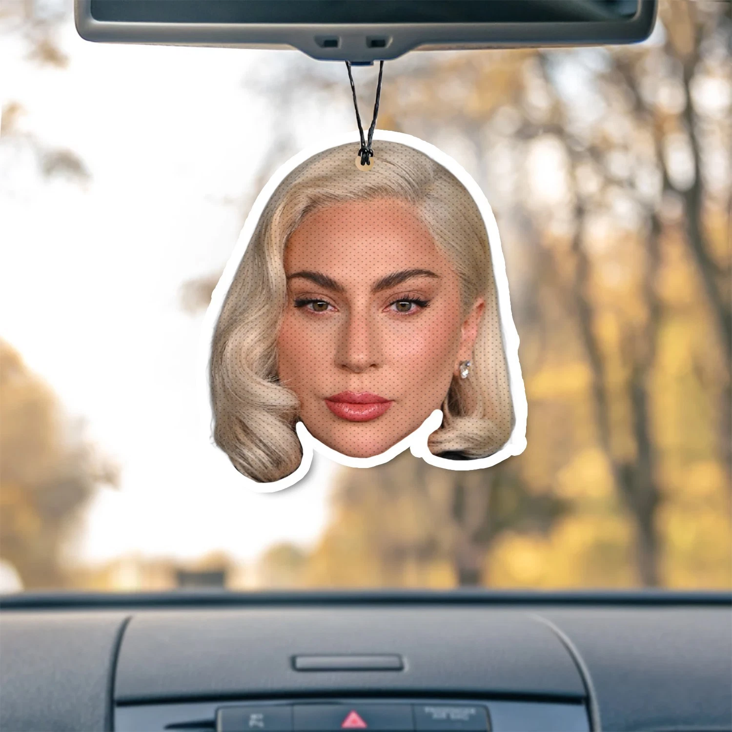 Ld ga Unscented Hanging Car Air Freshener Freshie