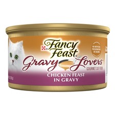 Purina Fancy Feast Gravy Lovers Chicken Feast in Grilled Gourmet Wet Cat Food...