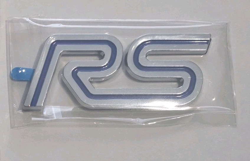 Ford Focus RS Mk1 Reproduction RS Rear Tailgate Badge | eBay