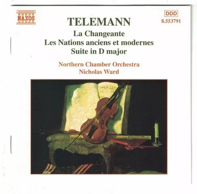 La Changeante, Les Nations anciens et modernes, Suite in D major, Georg Philipp